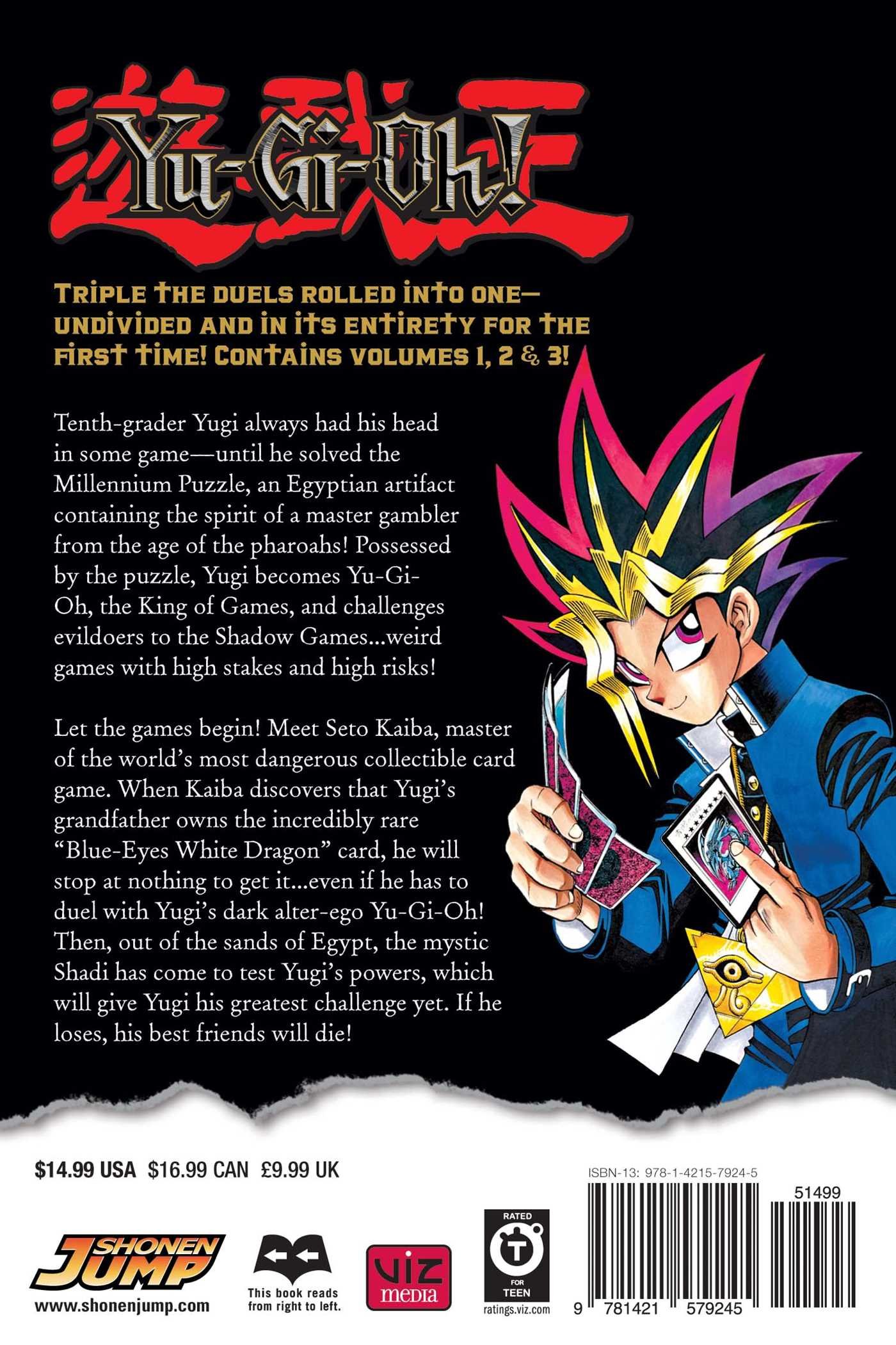 Yu-Gi-Oh! (3-in-1 Edition) Volume 1 - Kazuki Takahashi