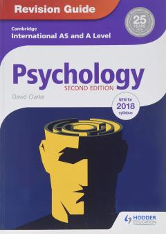 Cambridge International AS & A Level Psychology Revision Guide 
