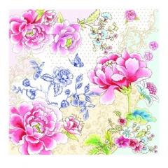 Set 20 de servetele de masa - Nouva Floral | Nouva R2S