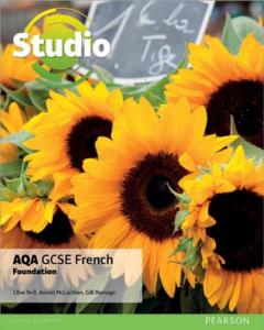 Coperta cărții Studio AQA GCSE French Foundation Student Book