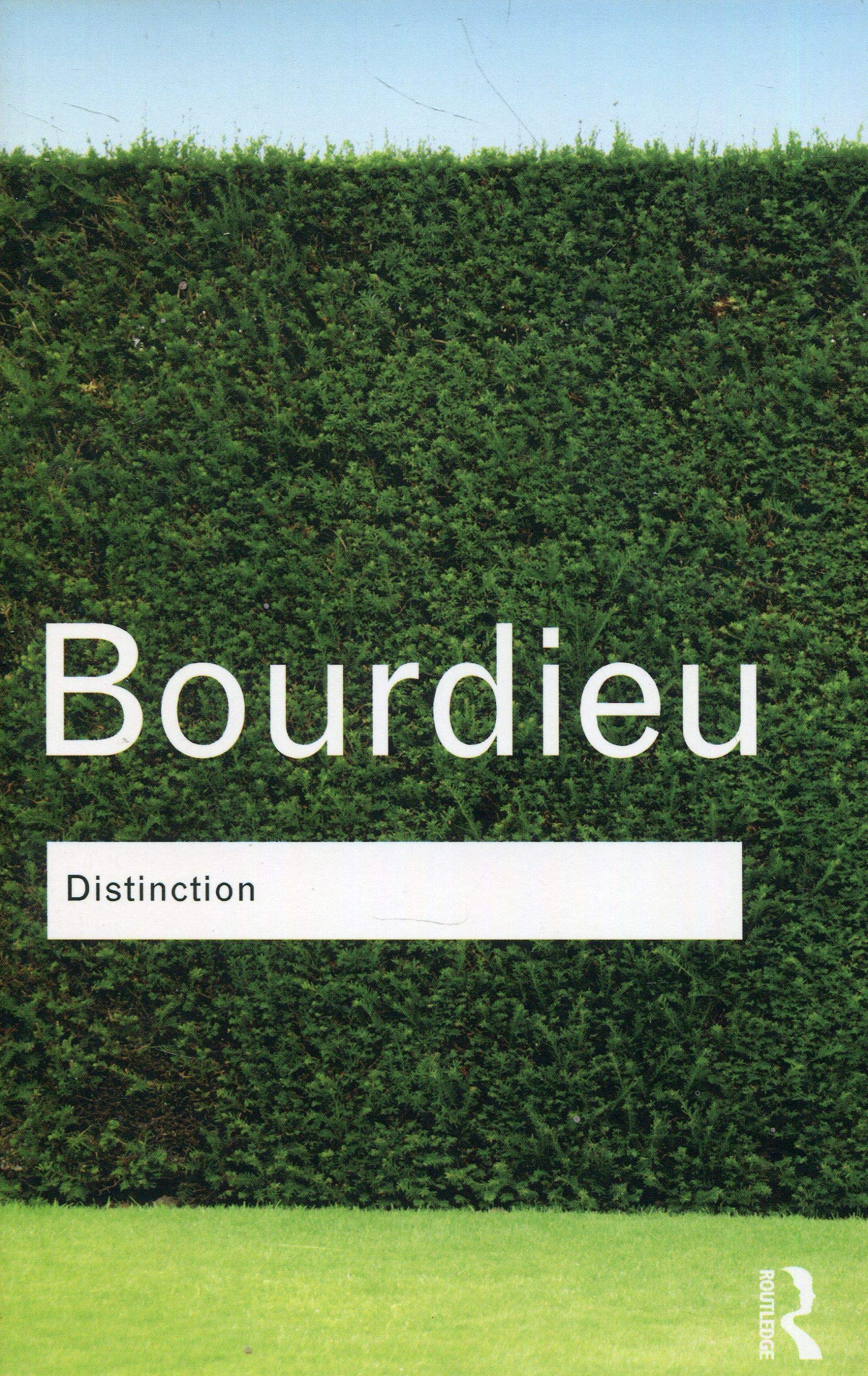 the distinction bourdieu