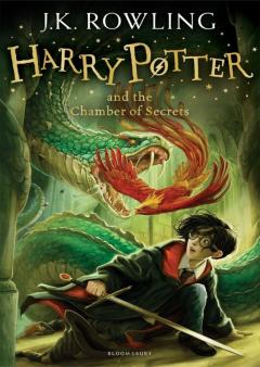 Coperta cărții Harry Potter and the Chamber of Secrets