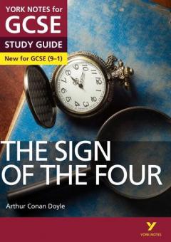Coperta cărții The Sign of the Four: York Notes for GCSE (9-1)