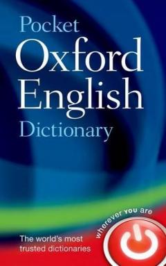 Coperta cărții Pocket Oxford English Dictionary