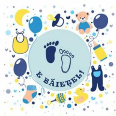 Felicitare - E baietel!