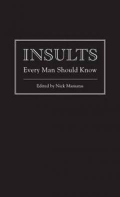 Insults Every Man Should Know