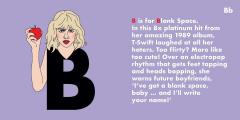 Taylor Swift Legends Alphabet