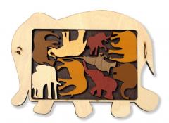 Constantin Animal Puzzle - Elephant Parade