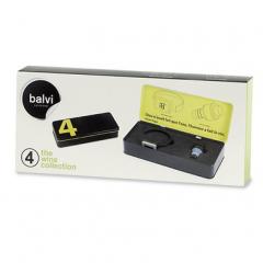 Set cutie metalica pentru iubitorii de vin Balvi