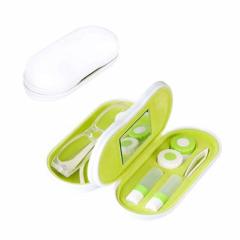 Set ochelari si lentile de contact - Alb