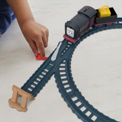 Set de joaca - Locomotiva motorizata - Cranky, cu accesorii