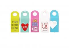 Etichete pentru sticla de vin - Love