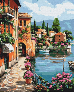 Set pictura pe numere - Under the sun Positano