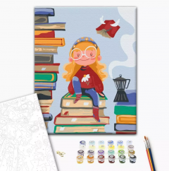 Set pictura pe numere - Yana Kozak - Book fairy