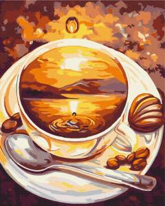 Set pictura pe numere - Sunrise in a cup