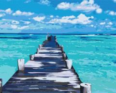 Set pictura pe numere - Azure road