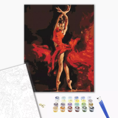 Set pictura pe numere - In dance