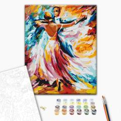 Set pictura pe numere - Vals in culori