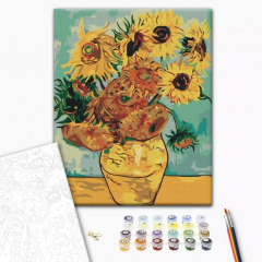 Set pictura pe numere - Van Gogh - Sunflowers