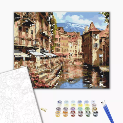 Set pictura pe numere - Austrian town