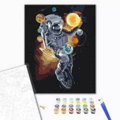 Set pictura pe numere - Space juggler