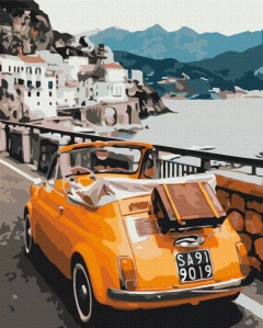 Set pictura pe numere - Retro car