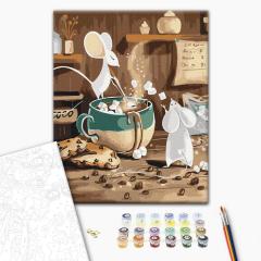 Set pictura pe numere - Cocoa for mice