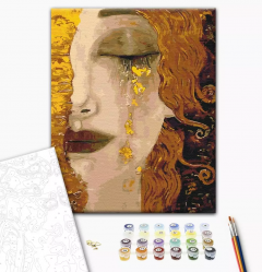 Set pictura pe numere - Anne-Marie Zilberman - Golden tears