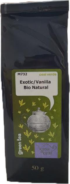 Ceai Verde M732 Exotic / Vanilla Bio Natural Casa de ceai
