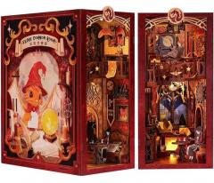 Puzzle 3D - Cotor de carte DIY - Flame Common Room