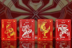 Carti de joc - Spider-Man Iron Spider Armor Crimson