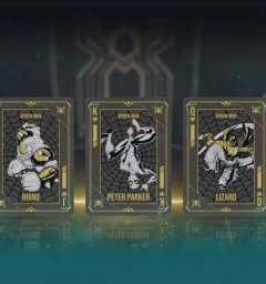 Carti de joc - Spider-Man Black & Gold