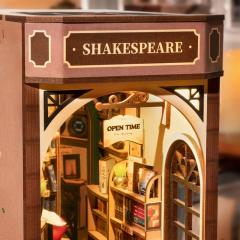 Puzzle 3D - Cotor de carte DIY - Biblioteca lui Shakespeare