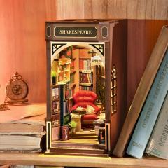 Puzzle 3D - Cotor de carte DIY - Biblioteca lui Shakespeare