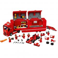 Jucarie - Lego Speed Champions - Camionul Echipei Ferrari