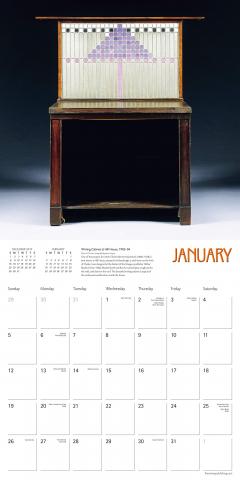 Calendar 2020 - Charles Rennie Mackintosh
