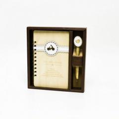 Agenda si pix in cutie-cadou D4-1