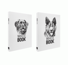 Carnet - Papel Branco - White Book Dogs