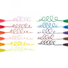 Set 12 creioane cu gel pentru geam si sticla - Rainy Dayz