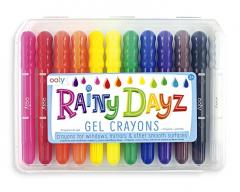 Set 12 creioane cu gel pentru geam si sticla - Rainy Dayz