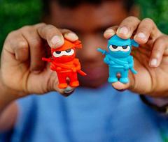 Set 3 radiere - Ninja