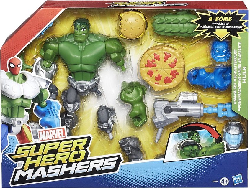 Hasbro Super Hero Mashers A6833 - Figura Azione Assortita A Sorpresa