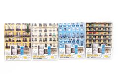 Hartie de impachetat - Skyline - mai multe modele