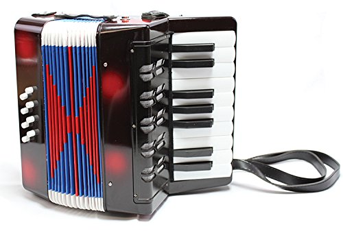 Acordeon mare - Negru New Classic Toys