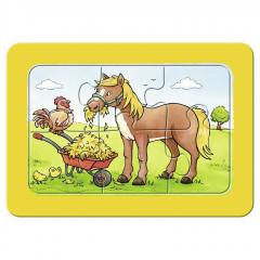 Puzzle 3x6 piese - My First Puzzles - Animale