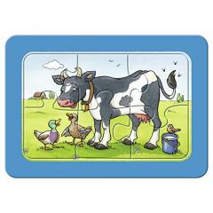 Puzzle 3x6 piese - My First Puzzles - Animale