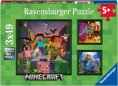 Puzzle 3 in 1 - Minecraft