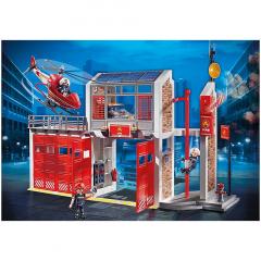 Set jucarii - City Action - Statie de pompieri