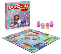 Joc - Monopoly Junior: Casa de Papusi a lui Gabby