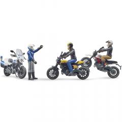 Motocicleta - Scrambler Ducati cu politist